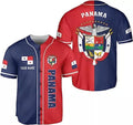 Custom Panama Baseball Jersey Camisa Flag Baseball Jersey S-5XL