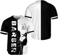 Custom Barber Shop Baseball Jersey Hairdresser Baseball Jersey S-5XL