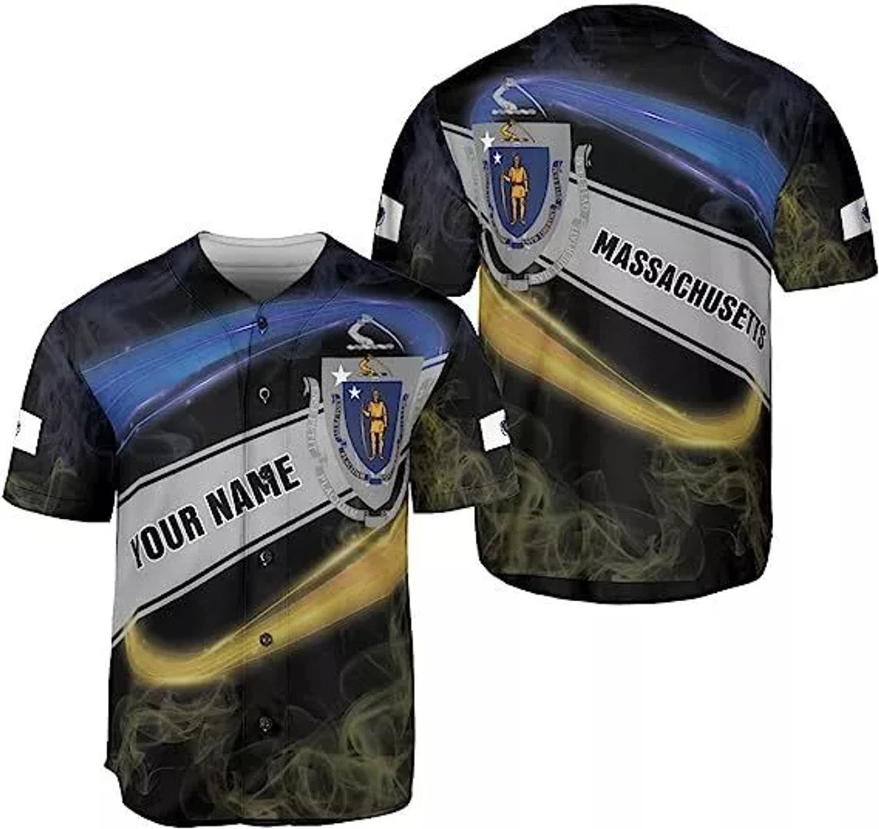 Personalized Name Massachusetts Baseball Jersey Shirts Baseball Jersey S-5XL