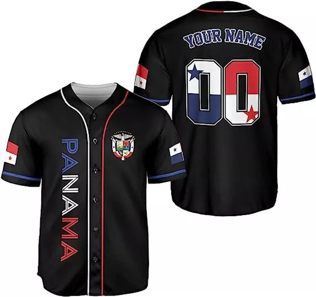 Custom Personalized Panama Baseball Jersey Camisa Shirt Baseball Jersey S-5XL