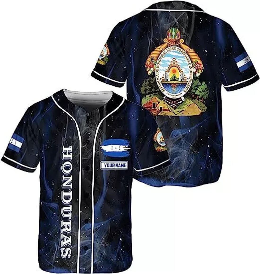 Custom Honduras Baseball Jersey Shirt Honduras Baseball Jersey S-5XL