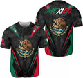 Custom Mexico Flag Baseball Soccer Shirt Baseball Jersey S-5XL