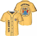 Custom Personalized New Jersey State Baseball Shirt Baseball Jersey S-5XL