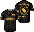 Custom Cornhole Baseball Jersey Toss Like A Boss Baseball Jersey S-5XL