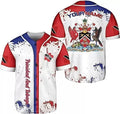 Custom Personalized Trinidad and Tobago Proud Baseball Jersey S-5XL