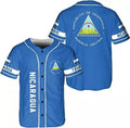 Custom Nicaragua Baseball Jersey Shirt Camisas Baseball Jersey S-5XL