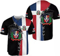 Custom Dominican Republic Baseball Shirt Baseball Jersey S-5XL