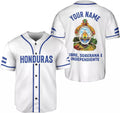 Custom Honduras Baseball Jersey Shirt Honduras Jersey Baseball Jersey S-5XL