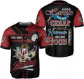 Custom Barber Shop Jersey Custom Name 3D Scissors Baseball Jersey S-5XL