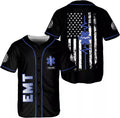 Custom EMS Baseball Jersey Paramedic Baseball Jersey S-5XL