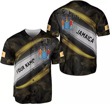 Personalized New Jersey Baseball Jersey S-5XL