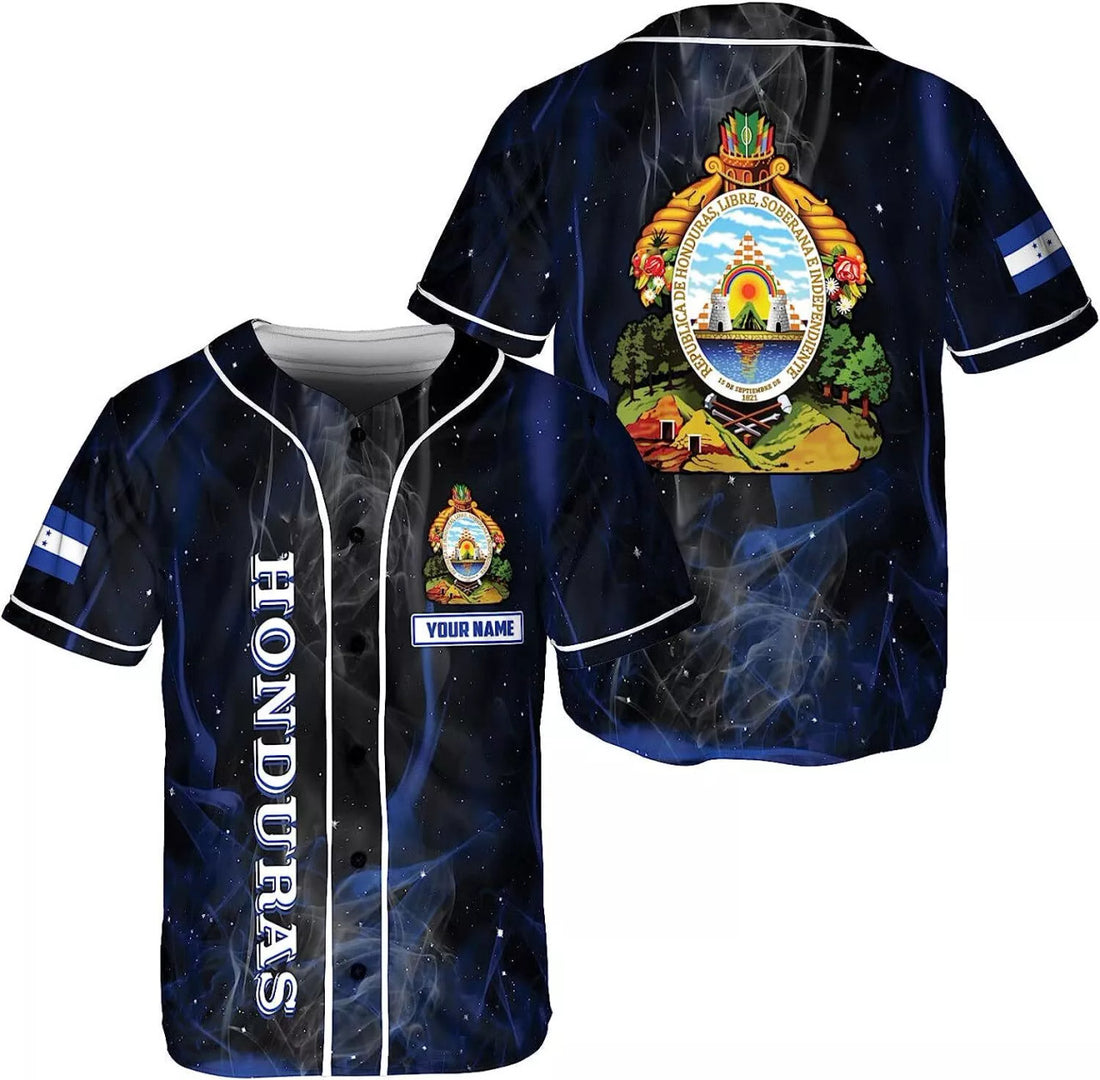 Custom Honduras Baseball Jersey Shirt Honduras Jersey Baseball Jersey S-5XL