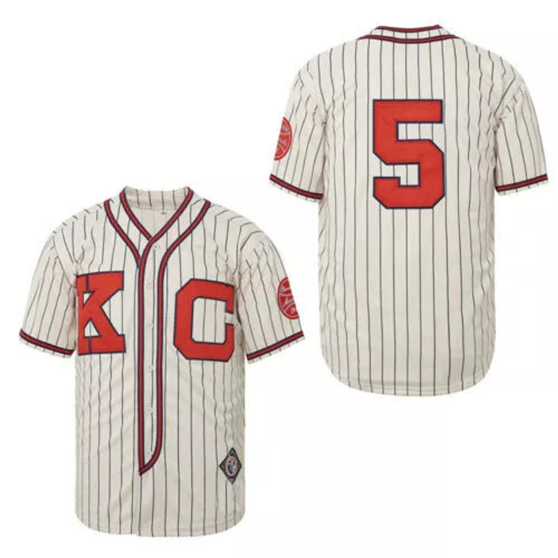 Retro 1945 Robinson KC Baseball Jersey Beige Baseball Jersey S-5XL