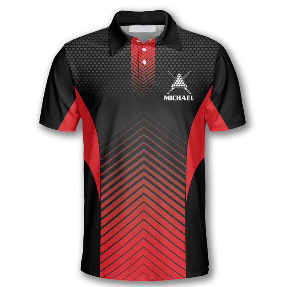 Custom Addicted Billiard Weekend Forecast Shirt for Men Men's Polo Shirt S-5XL