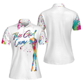 This Girl Can Golf Short Sleeve Women's Polo Shirts S-5XL